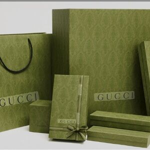 Gucci Olive Green Gift Box Collection